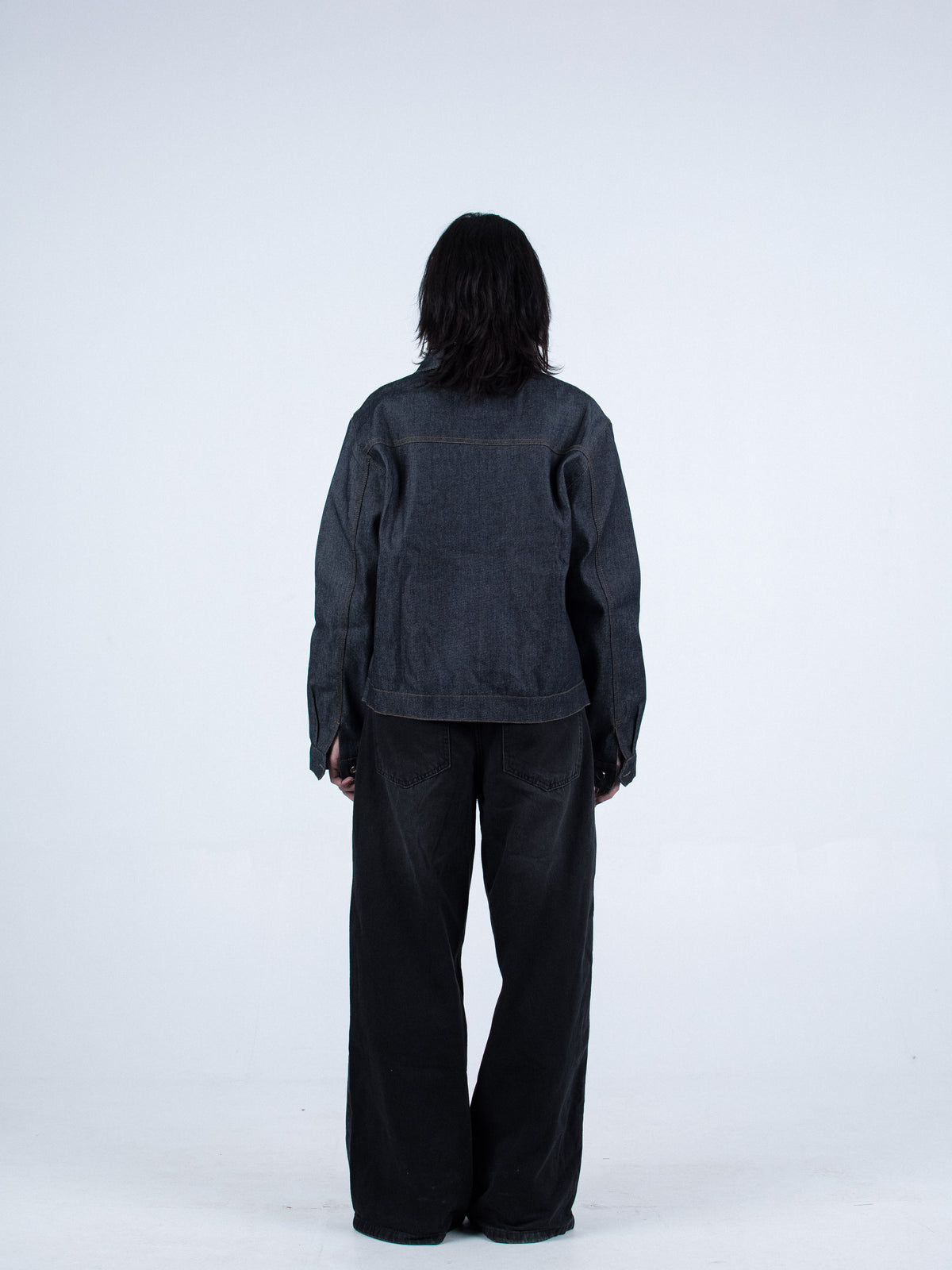 Raw Denim Work Jacket